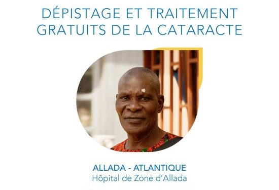 Bénin: Une campagne de dépistage et de chirurgie de la cataracte organisée à Allada