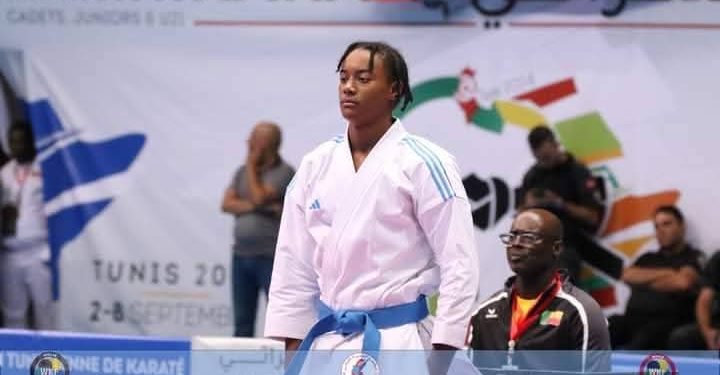 Karaté : Ihsane Adjanonhoun grimpe à la 2ème place mondiale