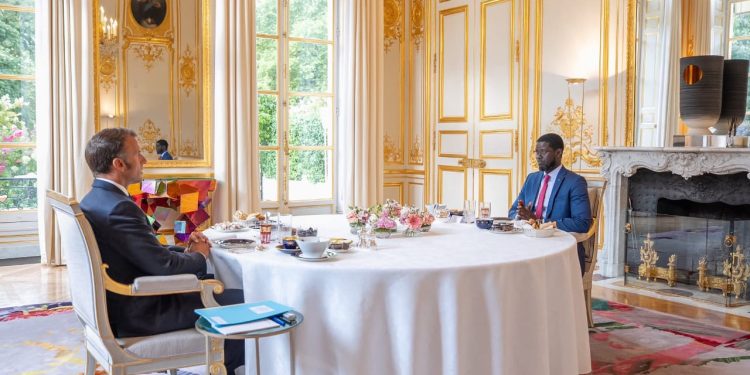 Elysée : Faye reçu par Macron