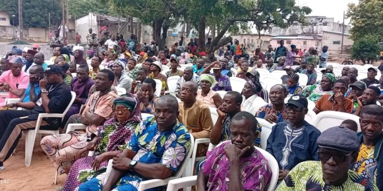 Libération de la berge lagunaire Est de Cotonou : Les occupants sensibilisés
