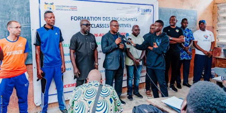 Programme des Classes sportives au Bénin : Les compétences des encadrants renforcées