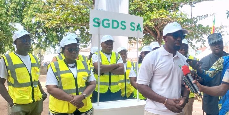 Propreté des sites à la 2ème édition du festival des Masques à Porto-Novo : Mission accomplie pour la Sgds Sa