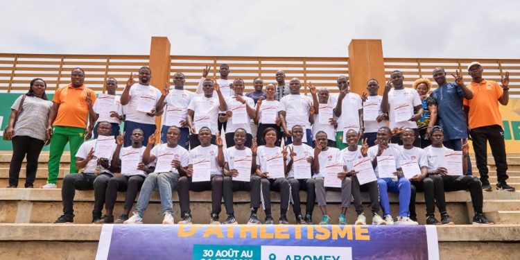 Professionnalisation de l’athlétisme béninois : 24 nouveaux entraîneurs certifiés par World Athletics
