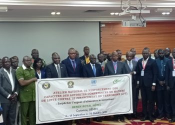 Lutte contre le financement du terrorisme : Un atelier national de renforcement des capacités ouvert à Cotonou