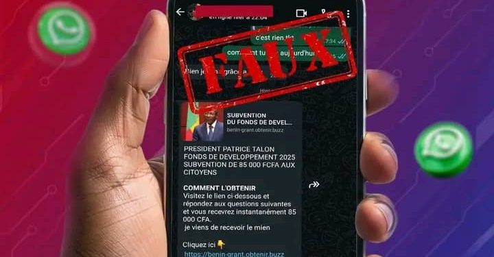 Arnaque en ligne : Le Cnin met en garde contre un faux lien d’aide financière