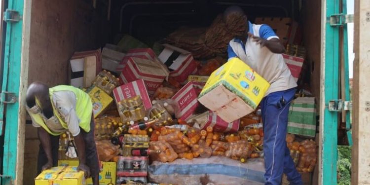Burkina: Un produit «toxique» dissimulé dans un camion suspect intercepté