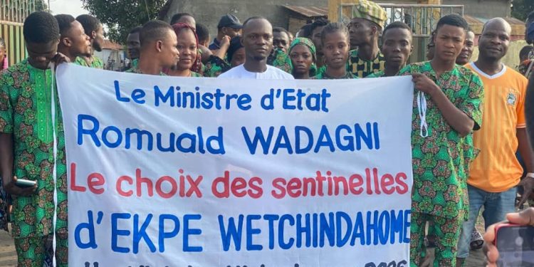 Soutien au candidat de la mouvance à l’élection présidentielle de 2026 : Le groupe « Les Sentinelles » loue les qualités de Romuald Wadagni