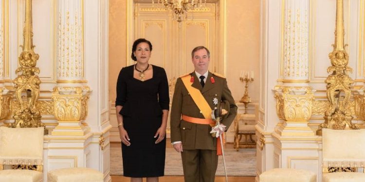 Luxembourg : L’ambassadrice Corinne Amori Brunet présente ses lettres de créance