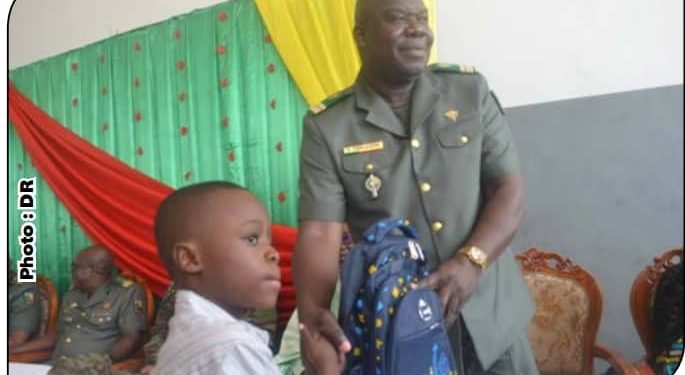 Rentrée scolaire 2025-2026 : Des enfants des militaires décédés en mission dotés de kits scolaires