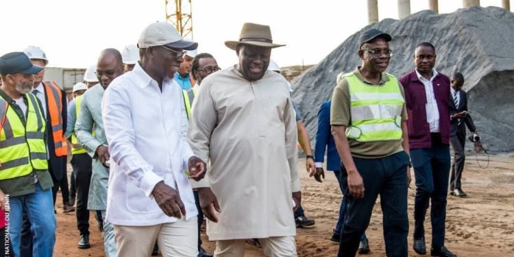 Porto-Novo : Talon sur le chantier de construction du nouveau siège de l’Assemblée nationale