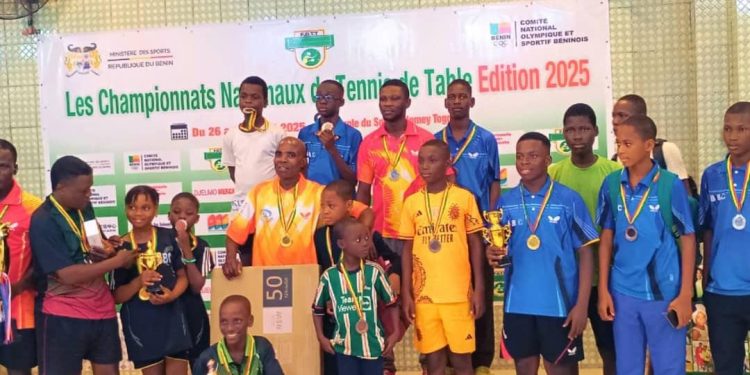 Championnats nationaux de tennis de table Édition 2025 : Adou Amir et Ziadath Akadiri sacrés champions