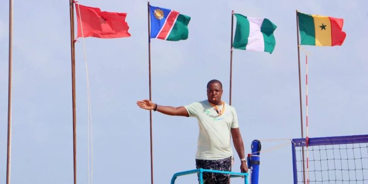 Beach-volley : Cokou Romain Ahlinvi, premier arbitre international béninois de l’histoire