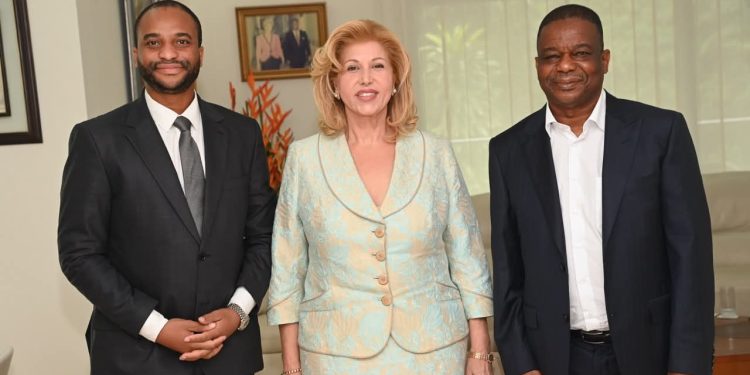 Côte d&rsquo;Ivoire : Mathurin de Chacus reçu par Dominique Ouattara