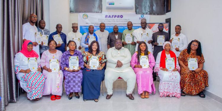 Renforcement des capacités des membres du Rafpro : Clap de fin pour l’atelier de Cotonou