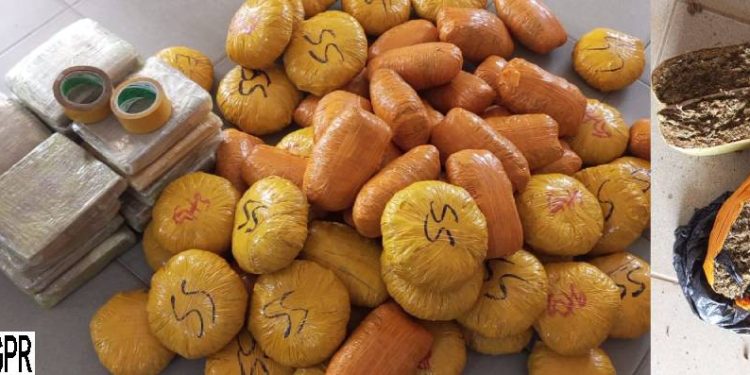 Bénin : Un véhicule intercepté à Lèma avec plus de 60 kg de chanvre indien