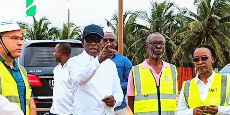 En visite de terrain à Ouidah : Talon s’enquiert de l’évolution des chantiers touristiques