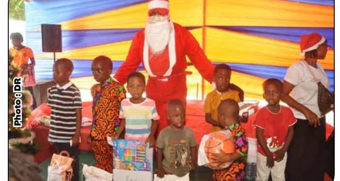 Fête de Noël : La Scb offre un moment de joie aux enfants