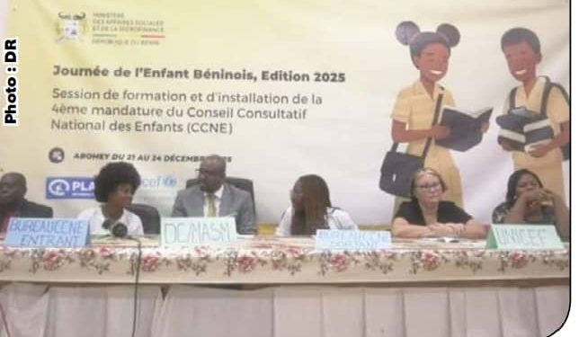 Journée de l’enfant béninois : Investiture du nouveau bureau du Ccne sous le signe de l’engagement