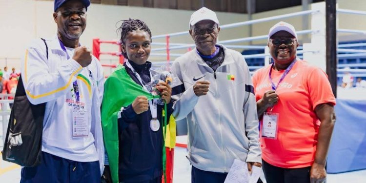 Jeux africains de la jeunesse « Angola 2025 » : Élisabeth Salanon décroche le bronze pour la boxe béninoise