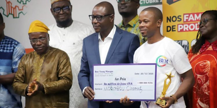Finale du concours Best young manager : « L’avenir du Bénin repose sur la jeunesse et l’entrepreneuriat », dixit Pr Vidégla