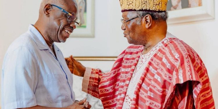 Cadre de vie et développement durable : L’ancien président Nicéphore Soglo reçoit José Tonato