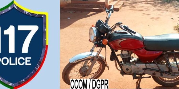 Zèko : deux individus interpellés en possession d’une moto volée