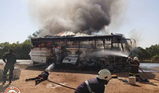 Burkina Faso: 63 passagers sauvés par les sapeurs-pompiers