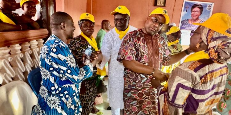 Porto-Novo : Les candidats de l&rsquo;Up-R au domicile de feue Berthe Bada