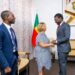 Assemblée nationale : Joseph Djogbénou reçoit les ambassadeurs de la France et de la Chine