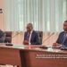 Palais de La Marina : Talon échange avec les professionnels de santé en formation