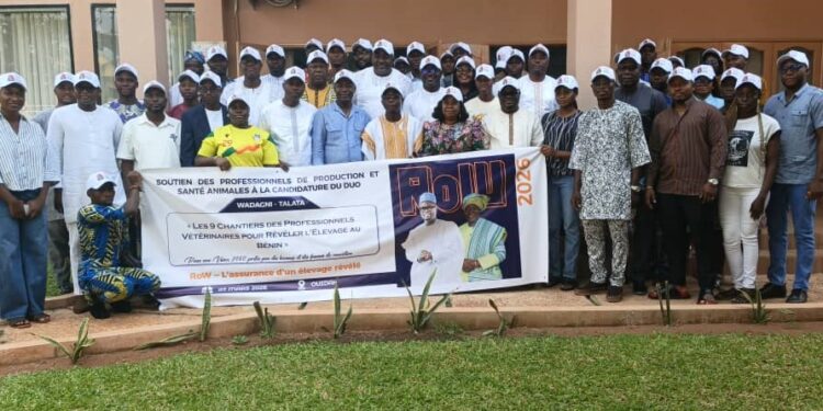 Soutien au duo Wadagni-Talata : Professionnels de la production et santé animales mobilisés