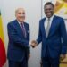 Audience à l’Assemblée nationale : Joseph Djogbénou reçoit l’ambassadeur du Maroc au Bénin