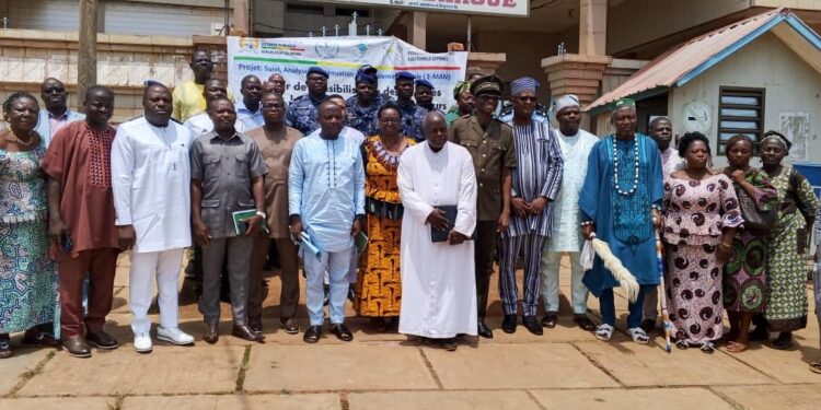 Coproduction de la sécurité en période électorale à Aplahoué : Le ministère de l’Intérieur et Rifonga Bénin sensibilisent les différents acteurs