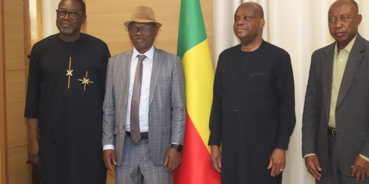 Audience à la Cour constitutionnelle : Bertin Tamegnon et François Houedo au cabinet de Dorothé Sossa