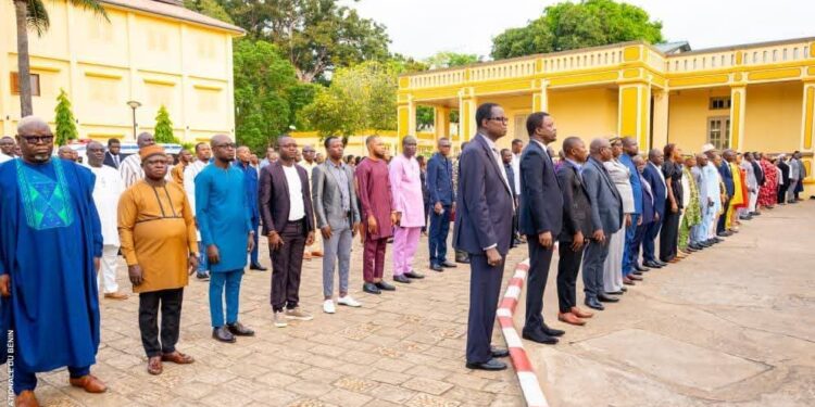 Assemblée nationale : Joseph  Djogbénou rend hommage aux soldats tombés à Kofouno
