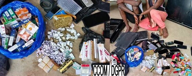 Coup de filet de la Police contre la drogue et la cybercriminalité : 13 suspects arrêtés à Pahou