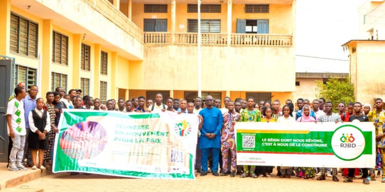 Tournée nationale pour la paix, étape de Porto-Novo : La jeunesse se mobilise pour prévenir les tensions électorales