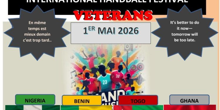Handball : Les vétérans ouest-africains en festival international au Bénin