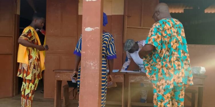 Élection présidentielle du 12 avril 2026: Zoundja Kpèvi, Agbocodji et Godomey plusieurs bureaux ont ouvert à 7h