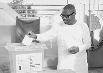 Présidentielle d&rsquo;avril 2026: Le candidat Romuald Wadagni a voté aux environs de 8h20