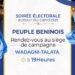 Élection présidentielle au Bénin : Le duo Wadagni-Talata célèbre le scrutin avec ses partisans ce soir à Fidjrossè