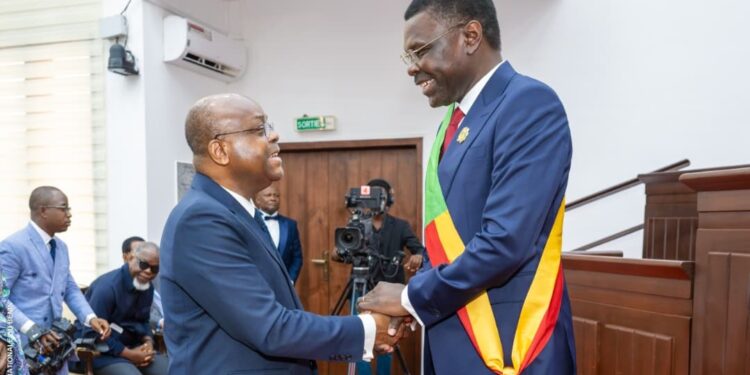 Investiture du président de l’Assemblée nationale : Hommages de Djogbénou à Sossa