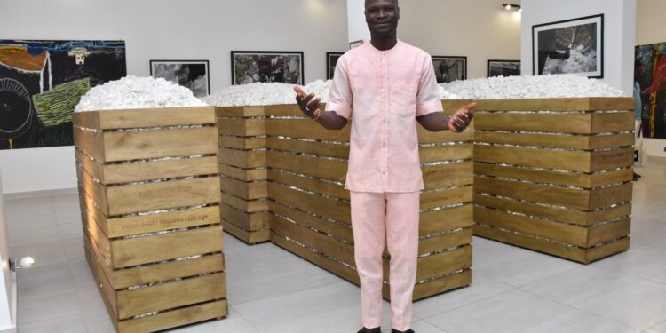 Thierry Oussou : « Je vis de mon art et je veux raconter l’économie béninoise à travers le coton »