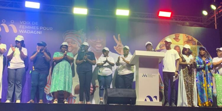 Mouvement  » Voix des femmes pour Wadagni » : Vicentia Akoto Okry mobilise un grand regroupement de femmes