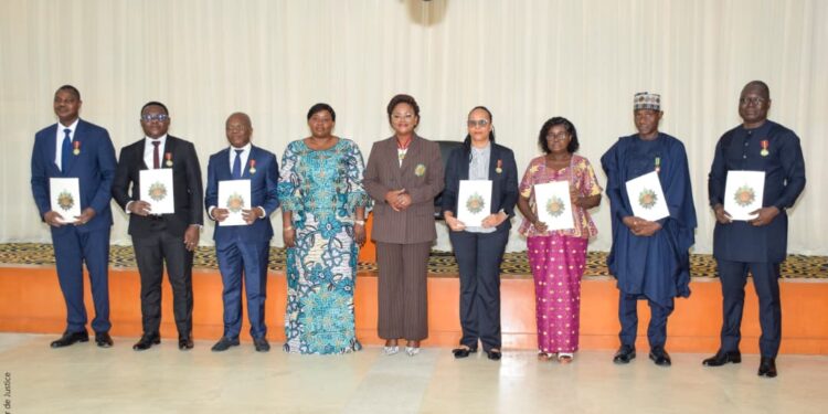 Distinction au ministère des Affaires étrangères : Sept agents reçus dans différents ordres et grades du Bénin