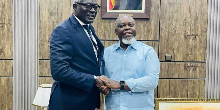 Haac: Amadou Diongue reçu en audience par le Président Edouard Loko
