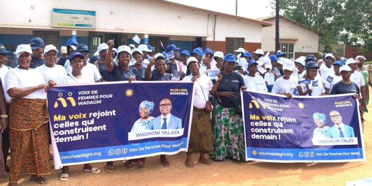 Soutien à la candidature de Romuald Wadagni : Le mouvement « Voix des femmes pour Wadagni » boucle Comé pour la victoire