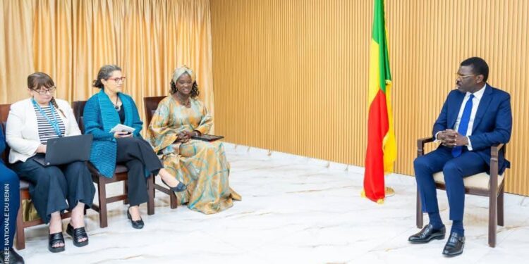 Assemblée nationale : Une délégation du système des Nations unies au cabinet de Joseph Djogbénou