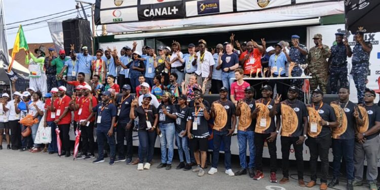 Grand Prix de Cotonou 2026 : Oscar Schempp couronne la fin du 21ème Tour cycliste international au Bénin