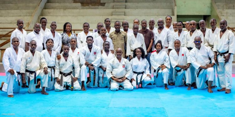 Révolution structurelle du karaté-do béninois : 30 instructeurs de niveaux C et D en formation grâce au ministère des Sports